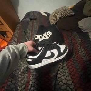 Nike Black and White Sneakers